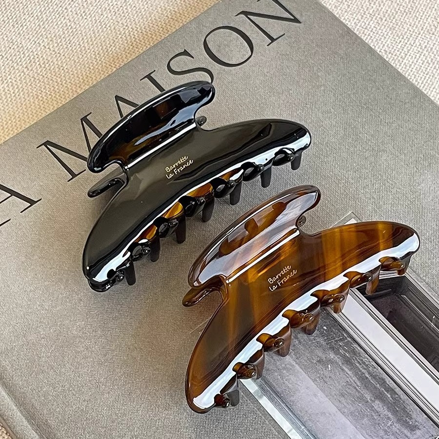 Hair Clip Claw Large - جديد ريترو الكورية خلات مشبك شعر