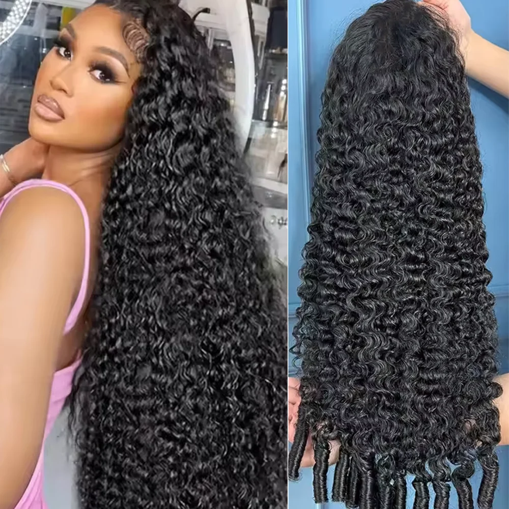 Lace Front Wig - شعر مستعار بشري مموج بورمي طبيعي