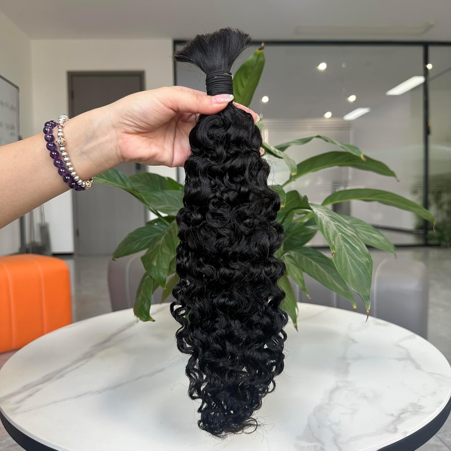 Hair Care Indian - شعر بشري للضفائر البوهيمية 14A، 5