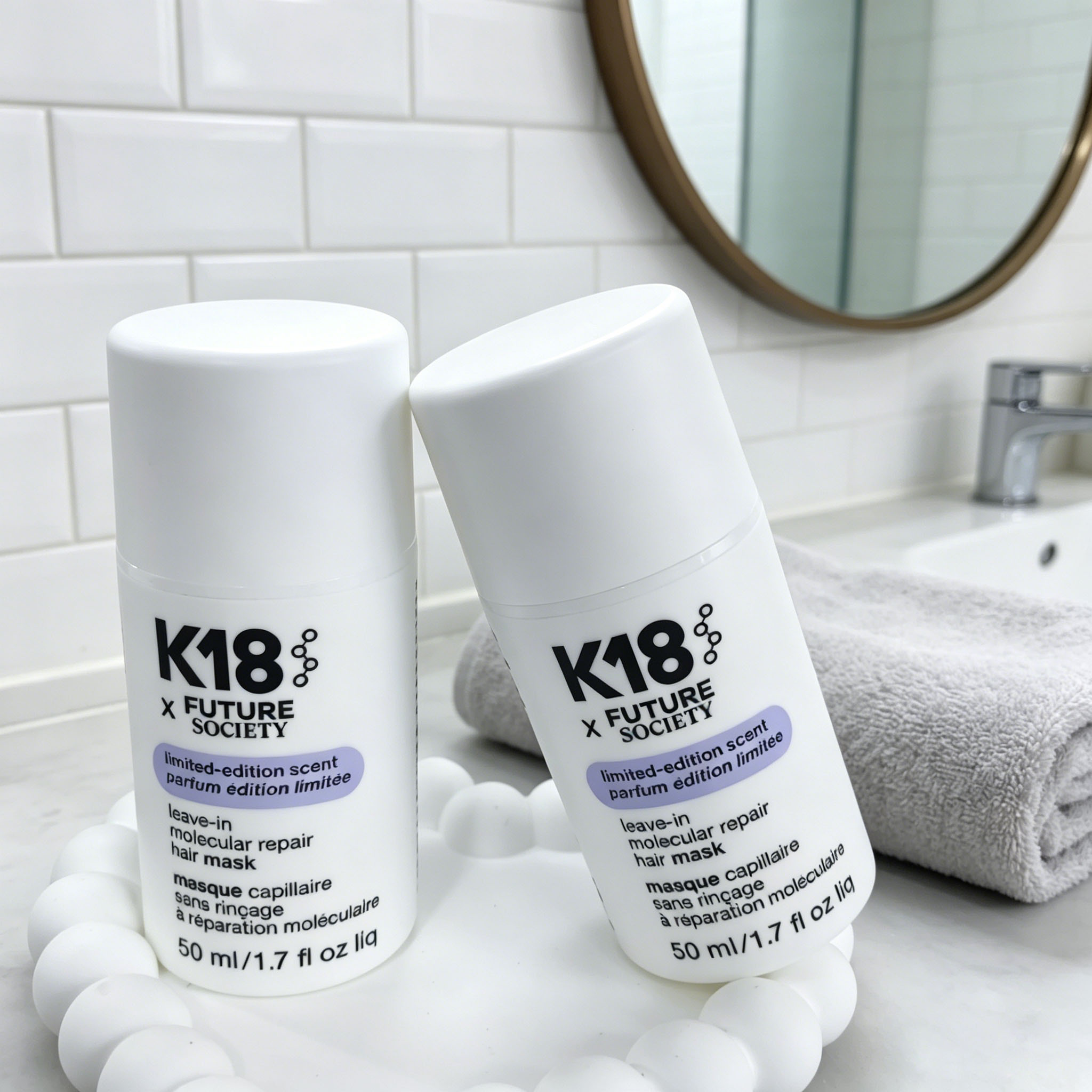 Hair Care Formulation - قناع الشعر الجزيئي المحمول الجديد K18