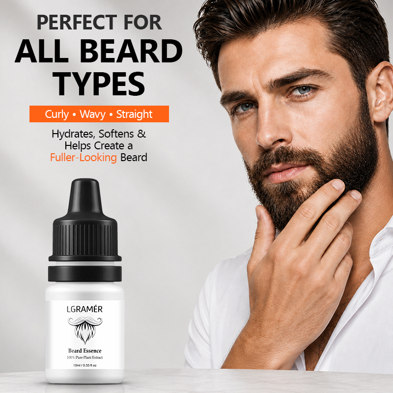 Hair Growth Serum Oil - سيروم نمو اللحية للرجال لتغذية بصيلات