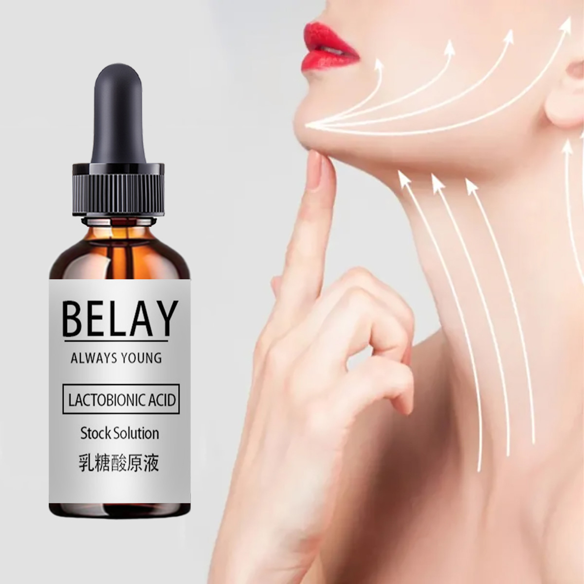 Silk Press Serum - سيروم حمض اللكتوبيونيك لتقليص المسام ،