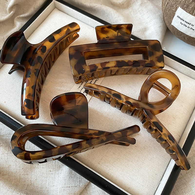 Hair Clip Claw Large - 1/2/4 قطع مشابك شعر أكريليك كبيرة
