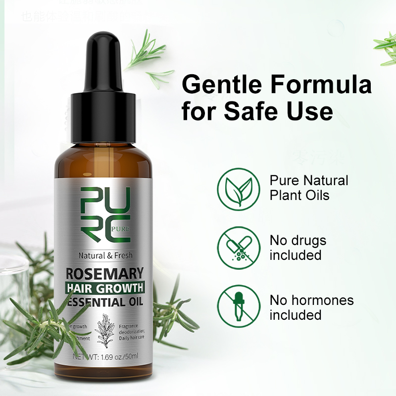زيت إكليل الجبل PURC لنمو الشع - مراجعة Hair Care Essential Oil Atomizing وسعره