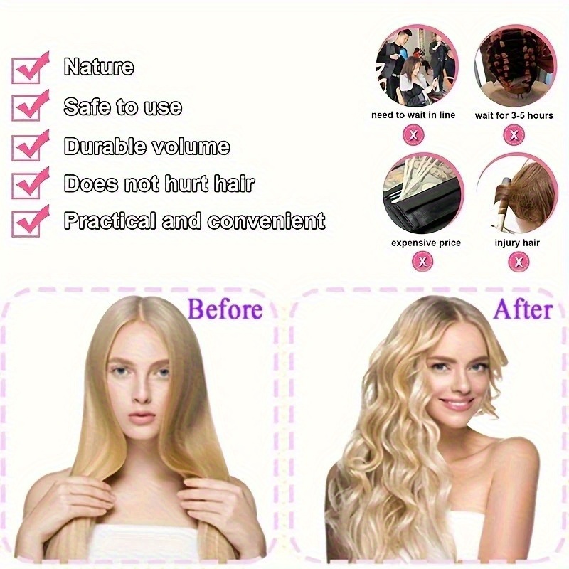 10/30 قطعة من أدوات تجعيد الشع - مراجعة Hair Care Formulation وسعره