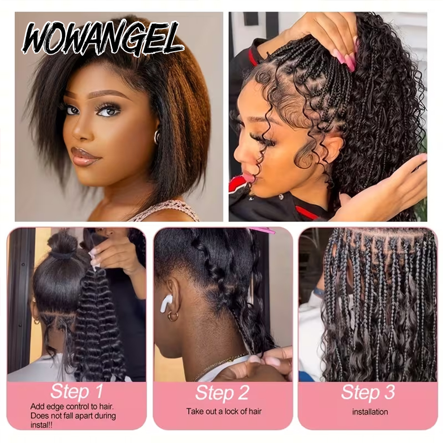 بوهو الضفائر الشعر البشري السا - مراجعة Hair Care Formulation وسعره