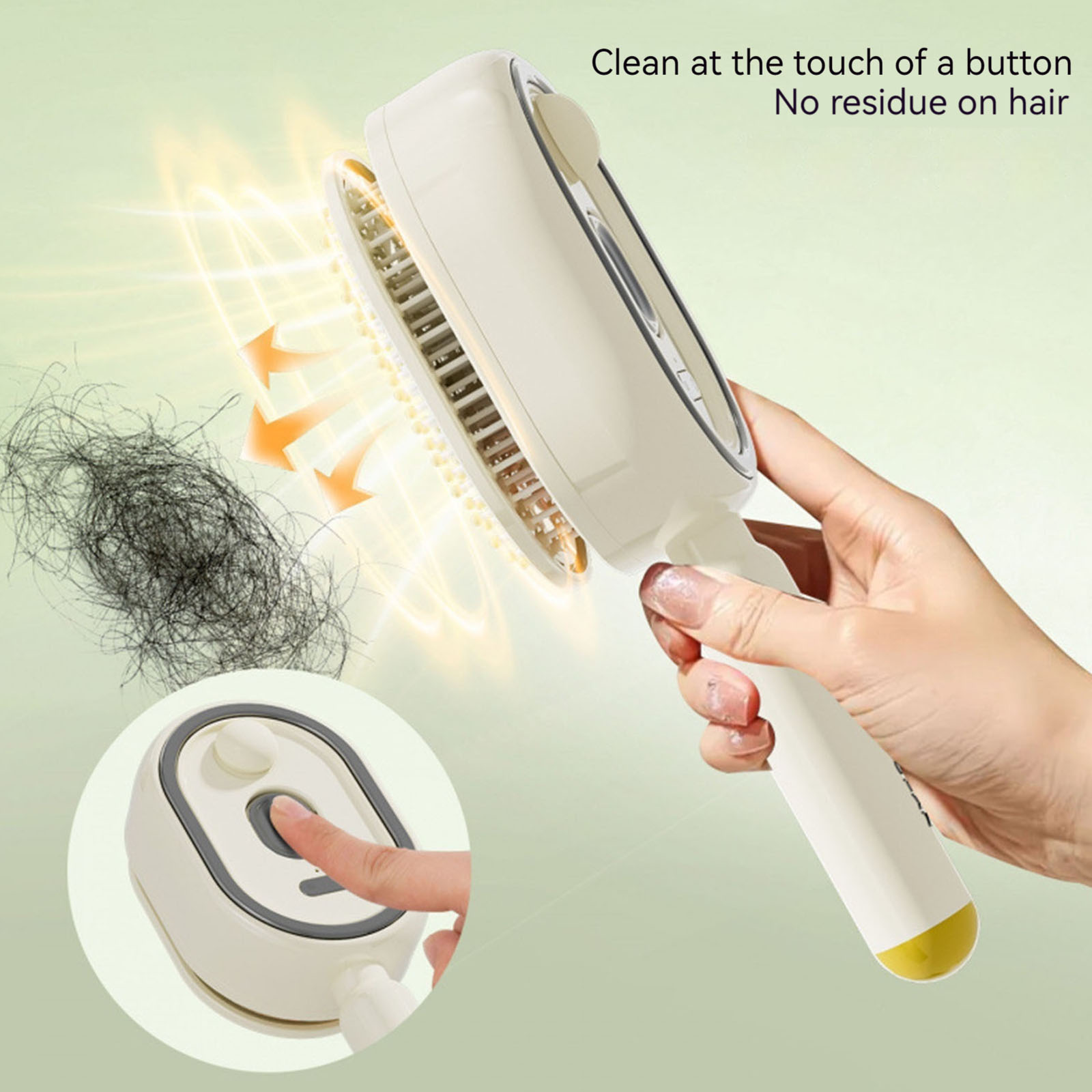 فرشاة بخارية للشعر، مشط كهربائ - مراجعة Hair Care Essential Oil Atomizing وسعره