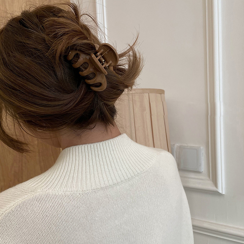 جديد كاندي الألوان مقاطع الشعر - مراجعة Hair Clip Claw Large وسعره