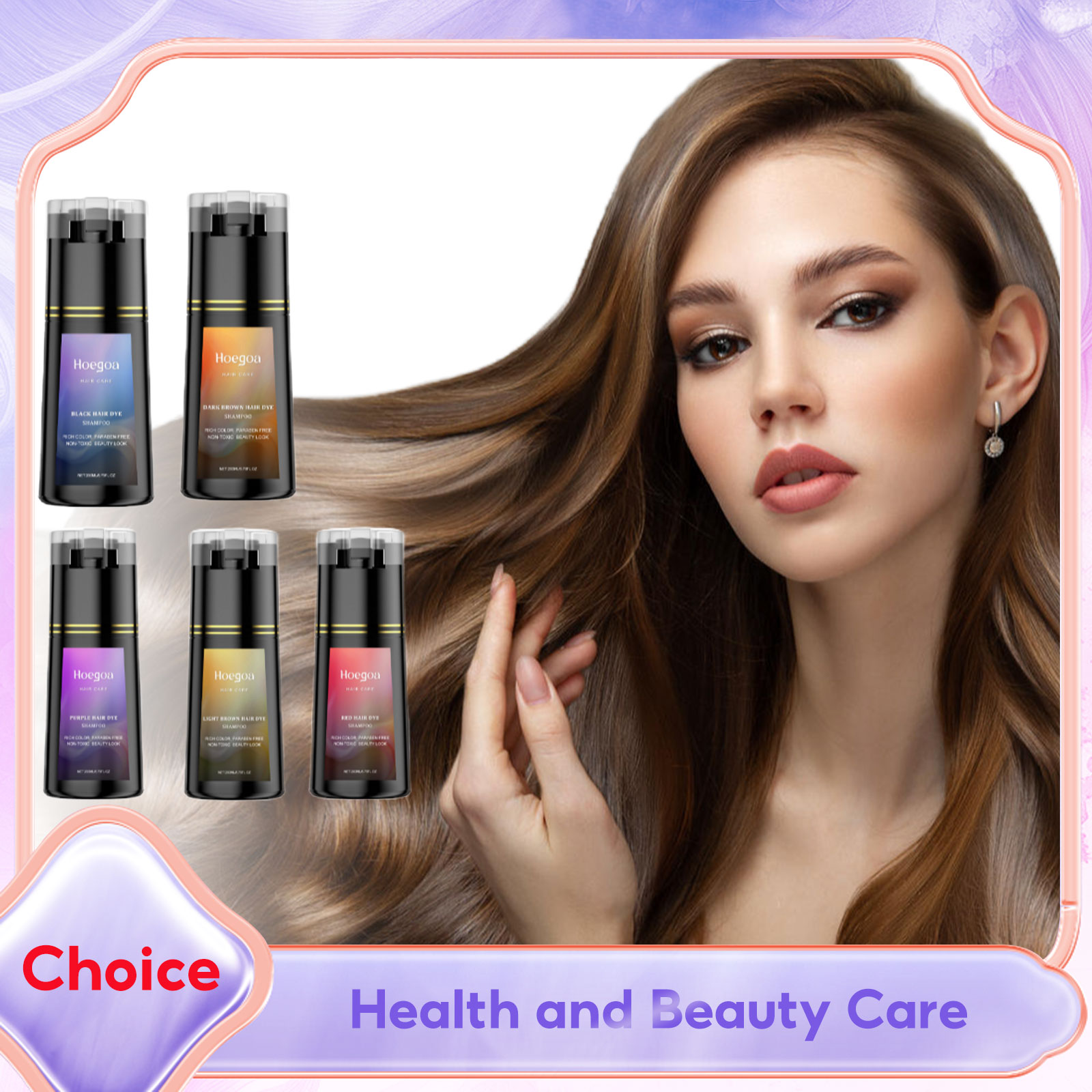 شامبو صبغ الشعر لتغطية الشعر ا - مراجعة Hair Care Natural Ingredients وسعره