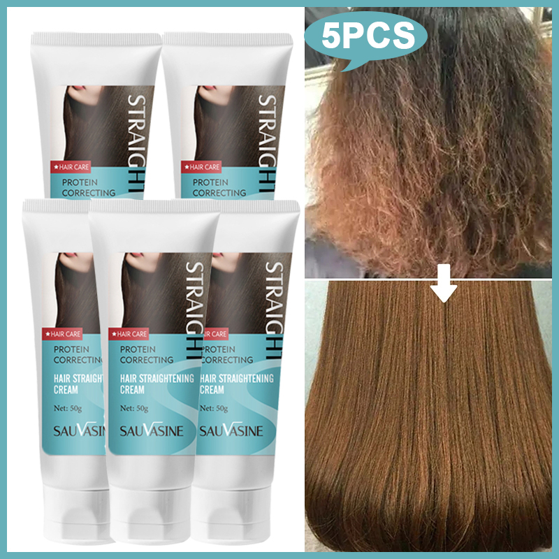 5 قطعة الكيراتين المهنية تنعيم - مراجعة Hair Care Natural Ingredients وسعره