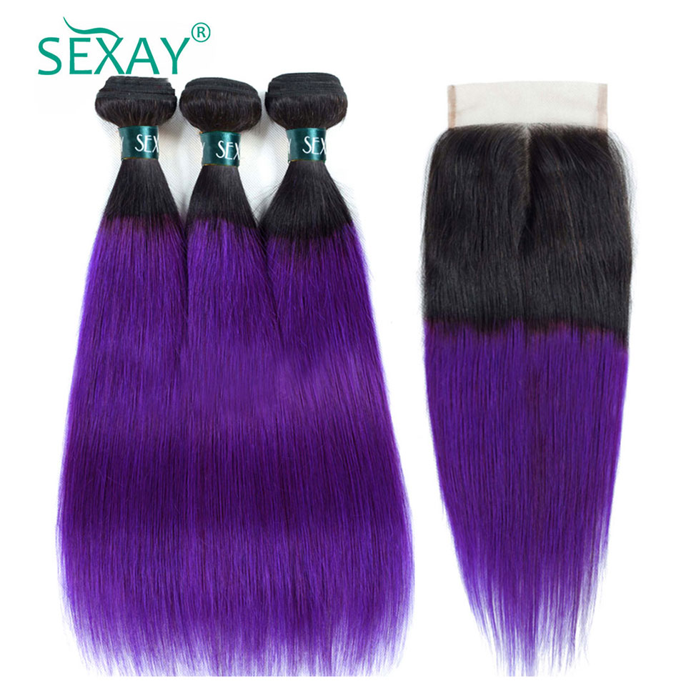 1B حزم الشعر البشري الأرجواني  - مراجعة Hair Care Indian وسعره