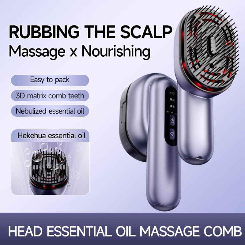 فرشاة تجديد الشعر بالضوء الأحم - مراجعة Hair Care Essential Oil Atomizing وسعره