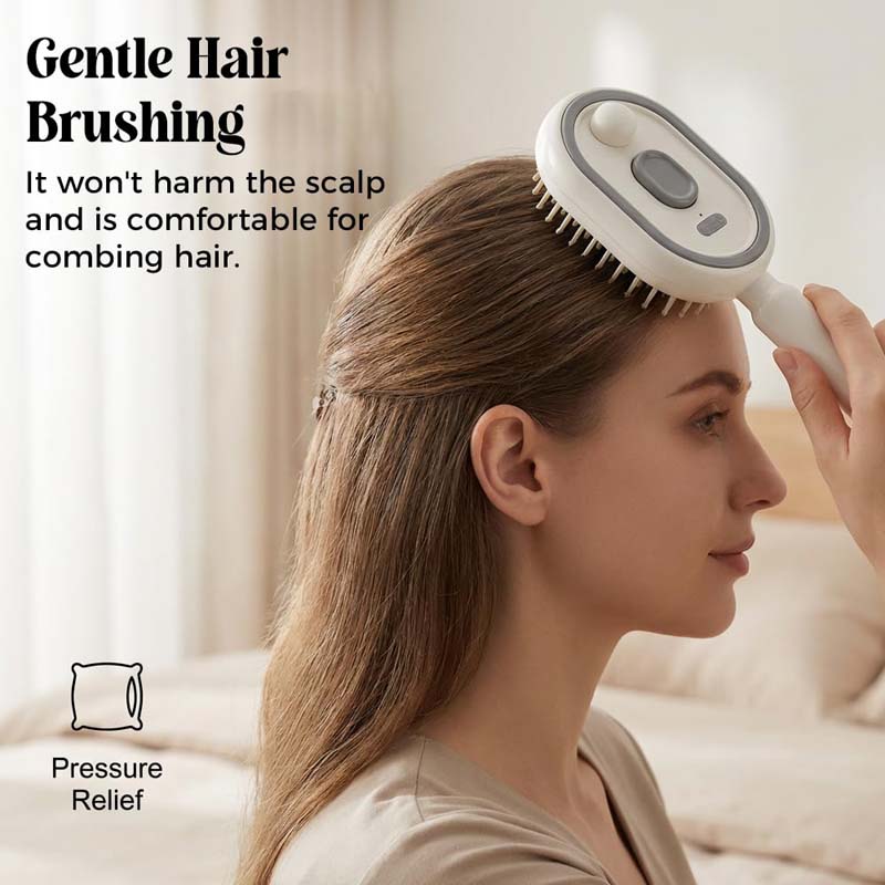 مشط تدليك كهربائي بالرش الهوائ - مراجعة Hair Care Essential Oil Atomizing وسعره