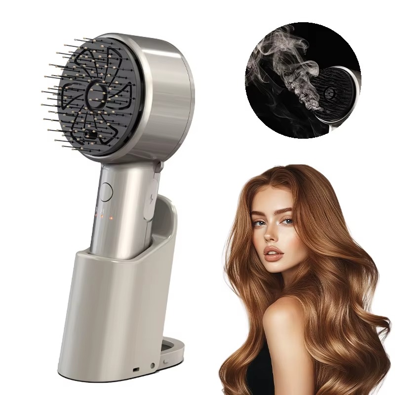 فرشاة تدليك فروة الرأس الكهربا - مراجعة Hair Care Essential Oil Atomizing وسعره