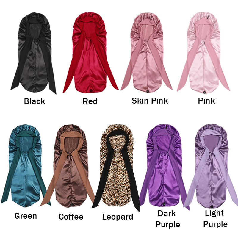 1 قطعة الأغطية للنساء السود 76 - مراجعة Satin Hair Bonnet وسعره