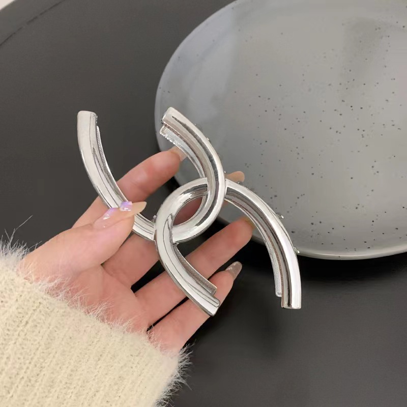 معدن كبير مشبك شعر مقاطع السلط - مراجعة Hair Clip Claw Large وسعره