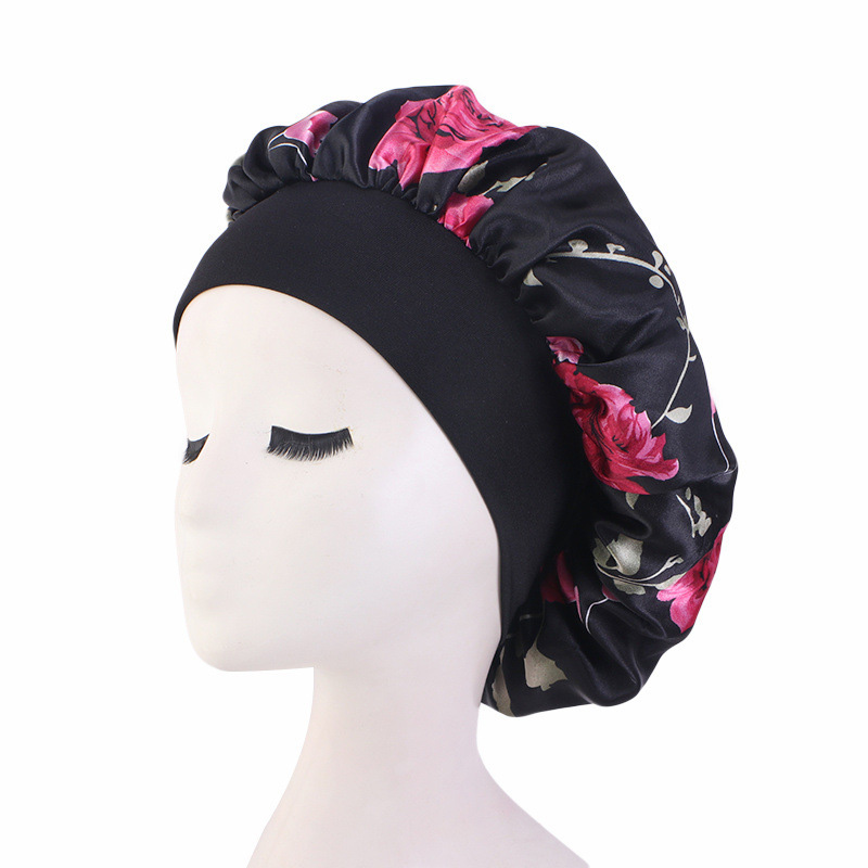 قبعة نوم نسائية من الساتان بطب - مراجعة Satin Hair Bonnet وسعره
