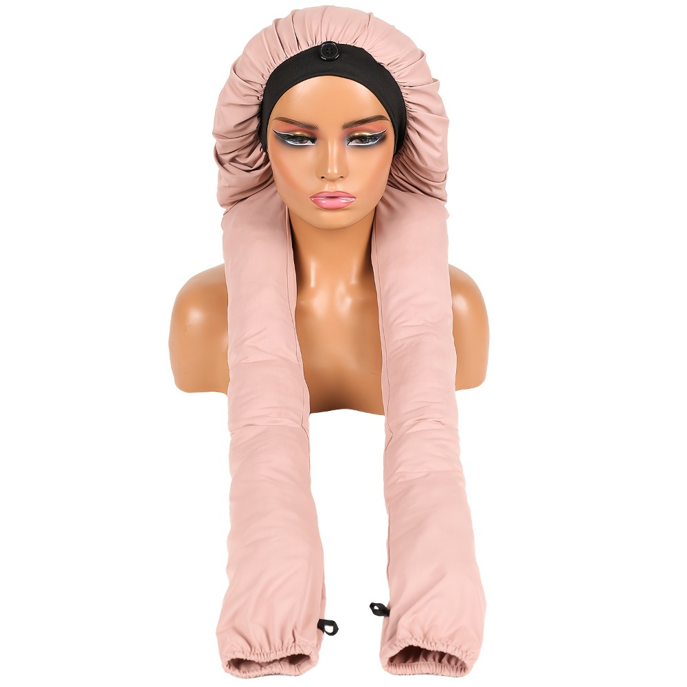قبعة نوم نسائية فاخرة عالية ال - مراجعة Satin Hair Bonnet وسعره