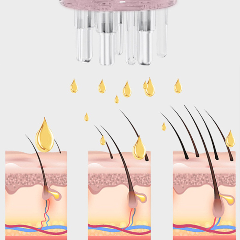 مشط تدليك فروة الرأس سعة 5 مل  - مراجعة Hair Growth Serum Oil وسعره