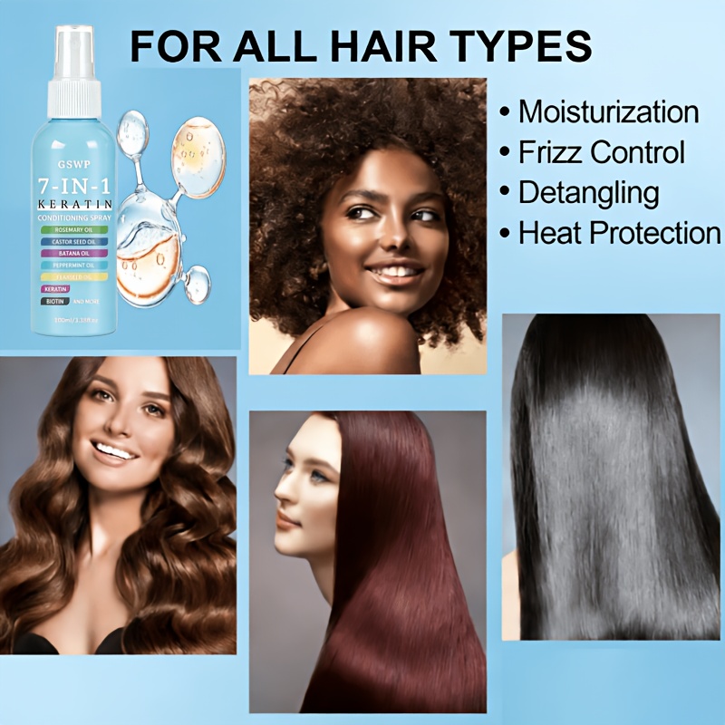 بخاخ العناية بالشعر GSWP 7 في  - مراجعة Hair Care Formulation وسعره