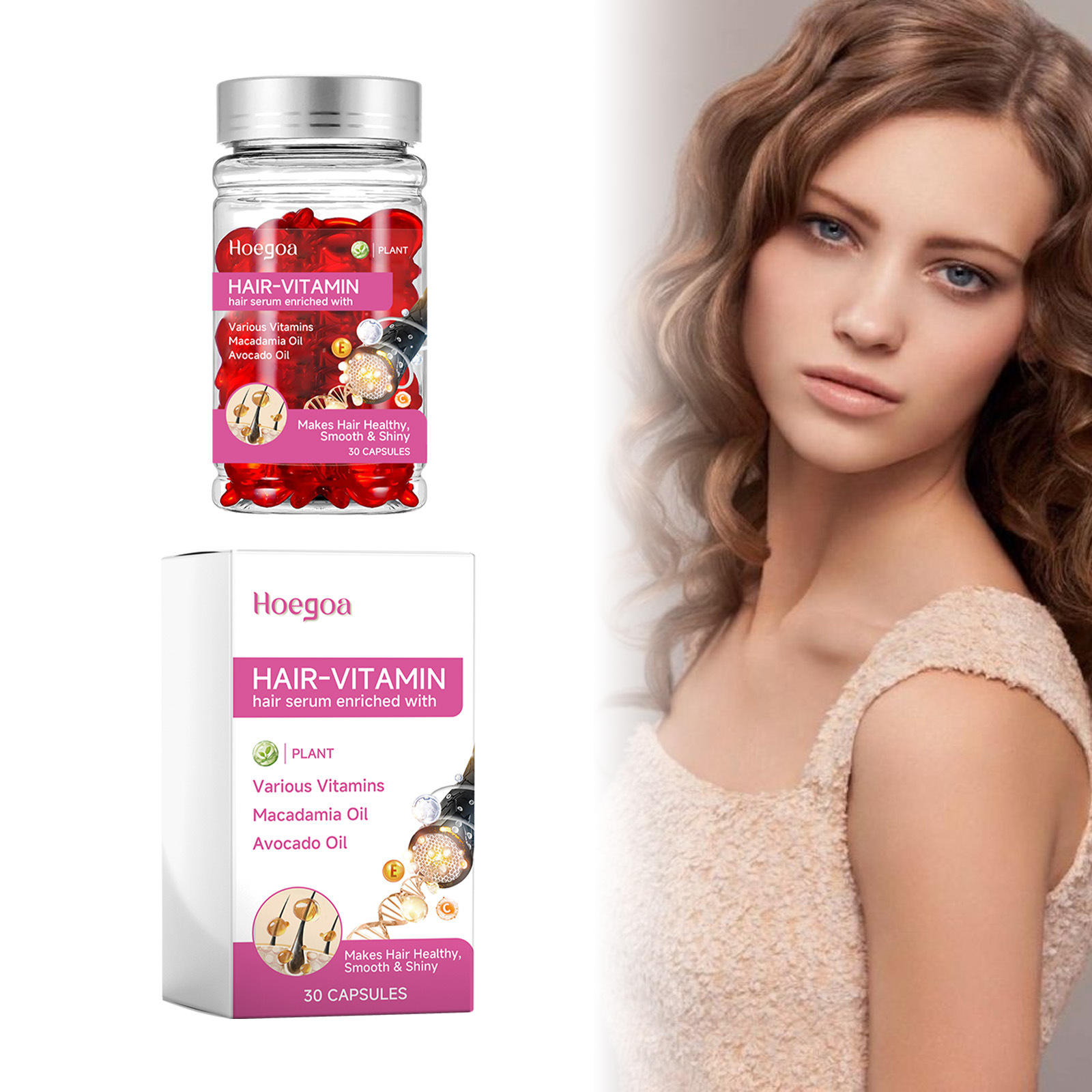 فيتامين مصل نمو الشعر كبسولة ت - مراجعة Hair Growth Serum Oil وسعره