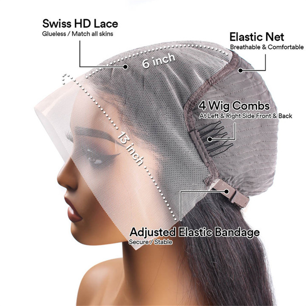 36 بوصة موجة عميقة P4/27 تسليط - مراجعة Lace Front Wig وسعره