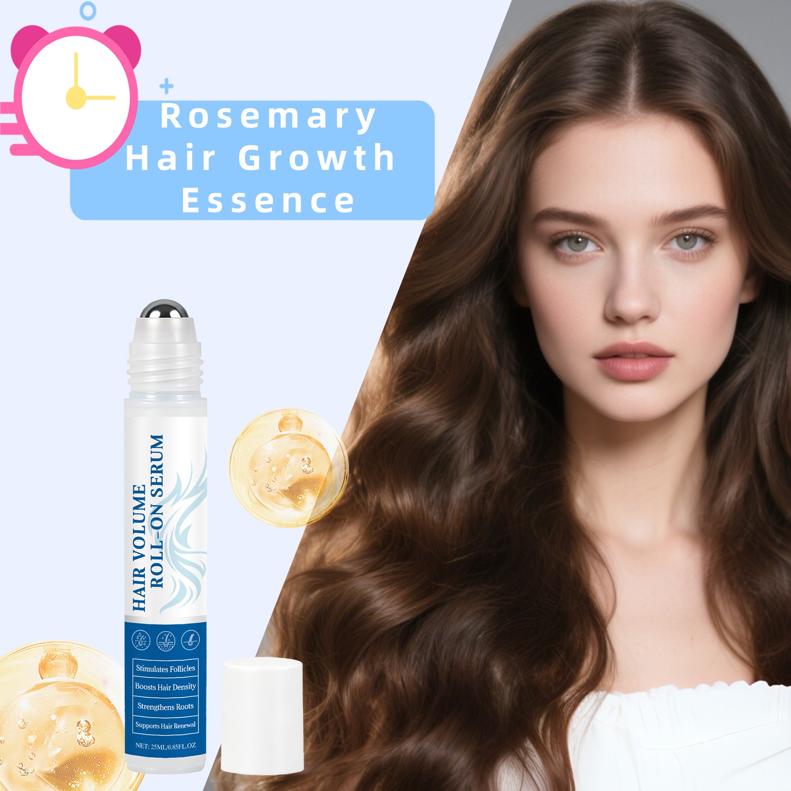 زيت إكليل الجبل لنمو الشعر، مغ - مراجعة Hair Growth Serum Oil وسعره