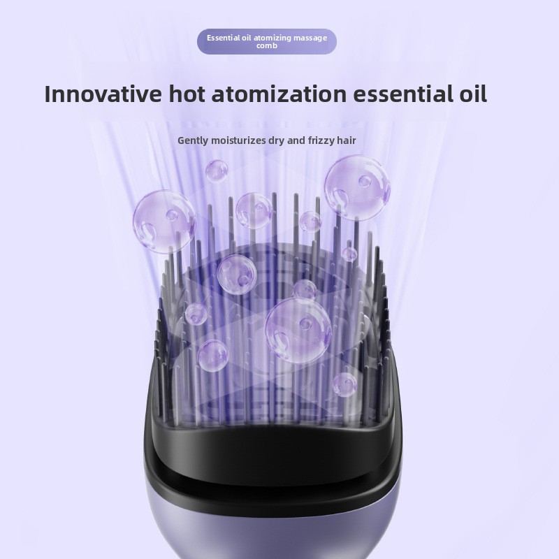 مشط تدليك كهربائي بالزيوت العط - مراجعة Hair Care Essential Oil Atomizing وسعره