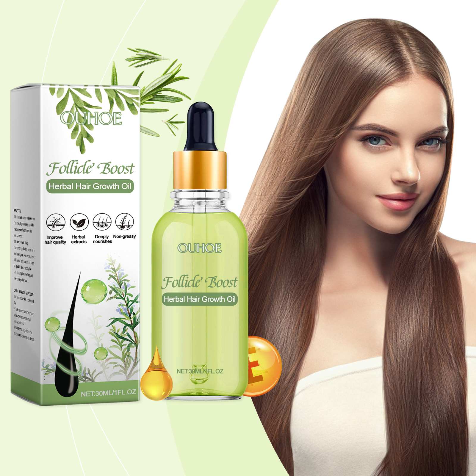 زيت نمو الشعر العشبي لإصلاح ال - مراجعة Hair Care Herbal Products وسعره