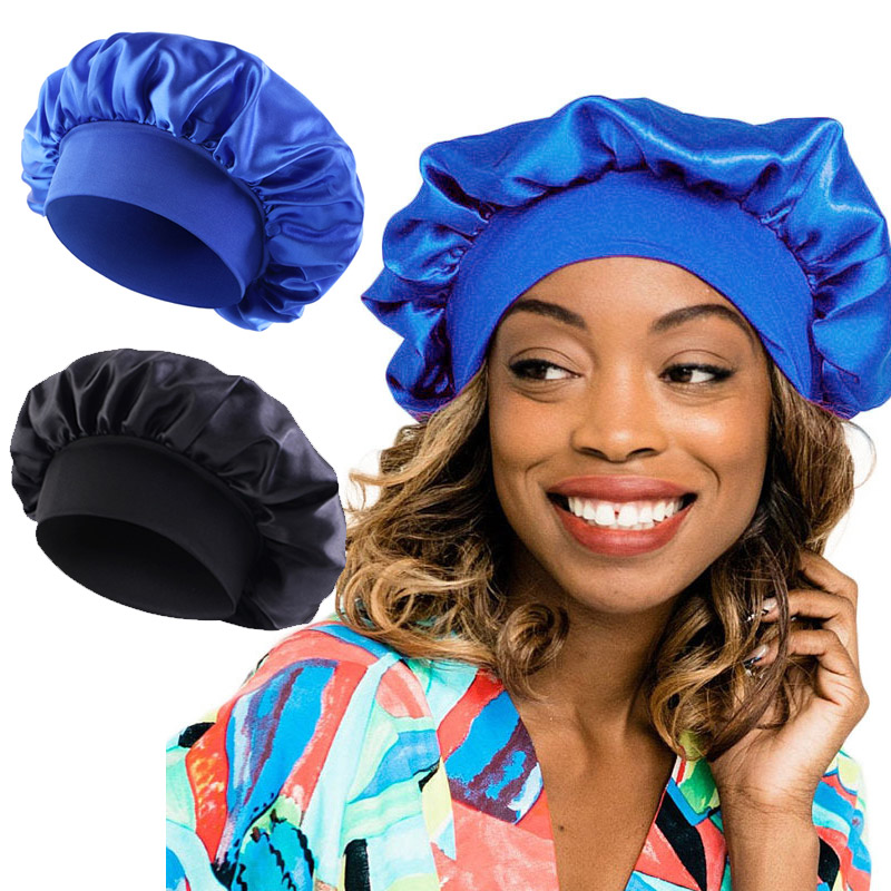 قبعات شعر من الساتان الحريري م - مراجعة Satin Hair Bonnet وسعره