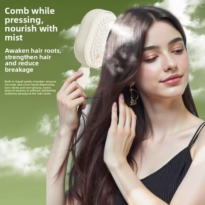 مشط كهربائي للتدليك بالرش الهو - مراجعة Hair Care Essential Oil Atomizing وسعره