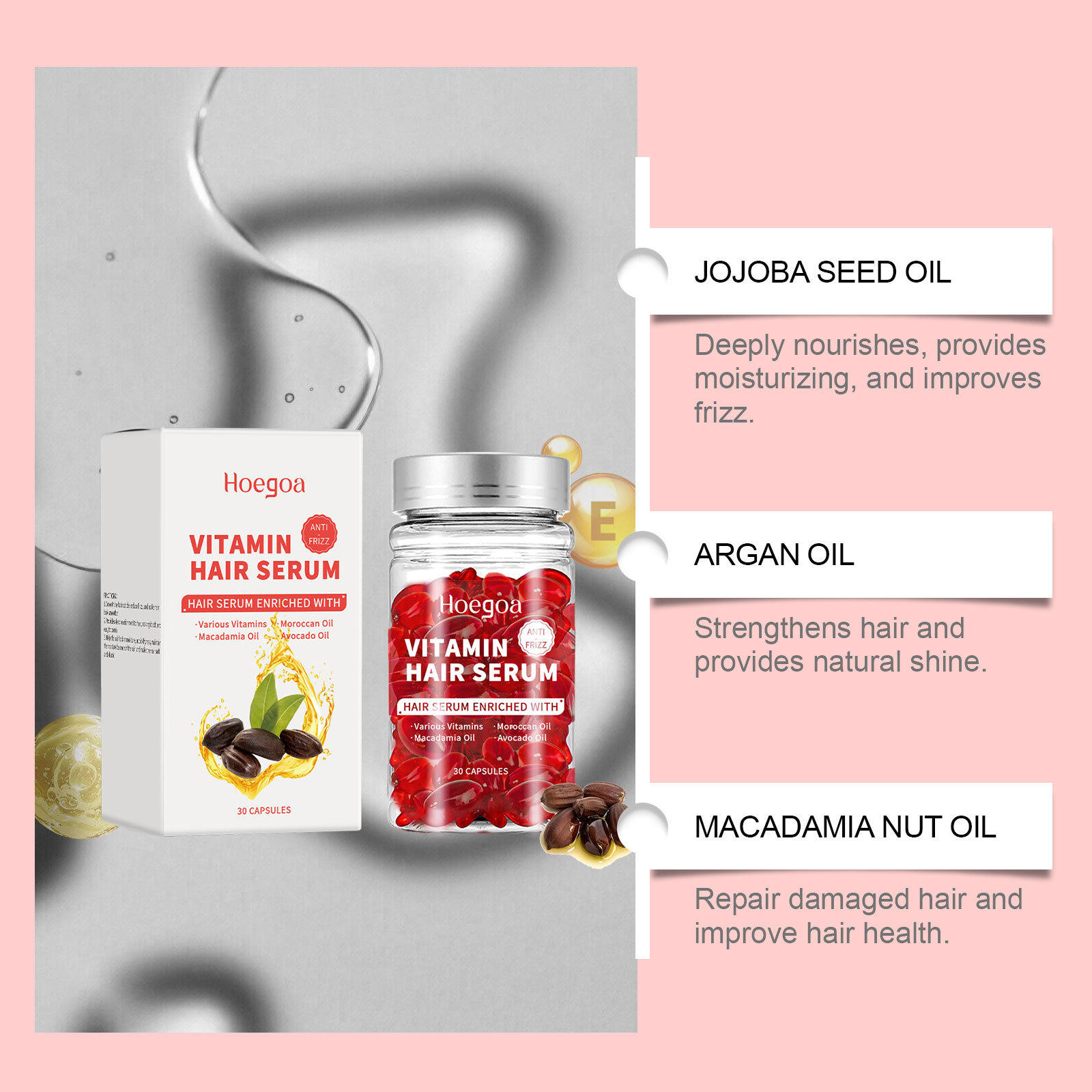 كبسولات مصل العناية بالشعر فيت - مراجعة Hair Growth Serum Oil وسعره
