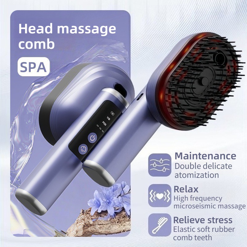 مشط تدليك فروة الرأس من السيلي - مراجعة Hair Care Essential Oil Atomizing وسعره